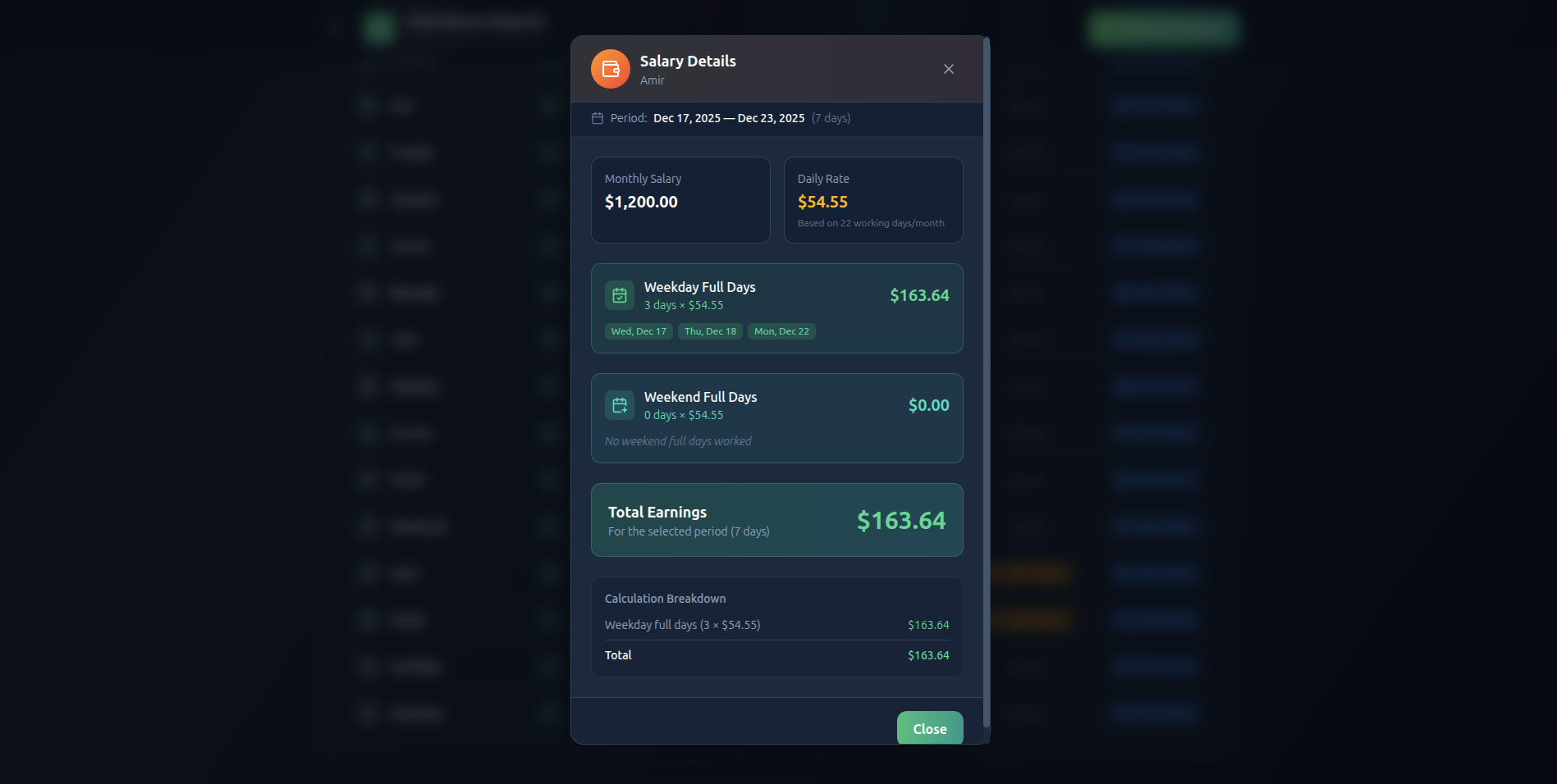 Simple Attende - Screenshot 4 showing product features and functionality