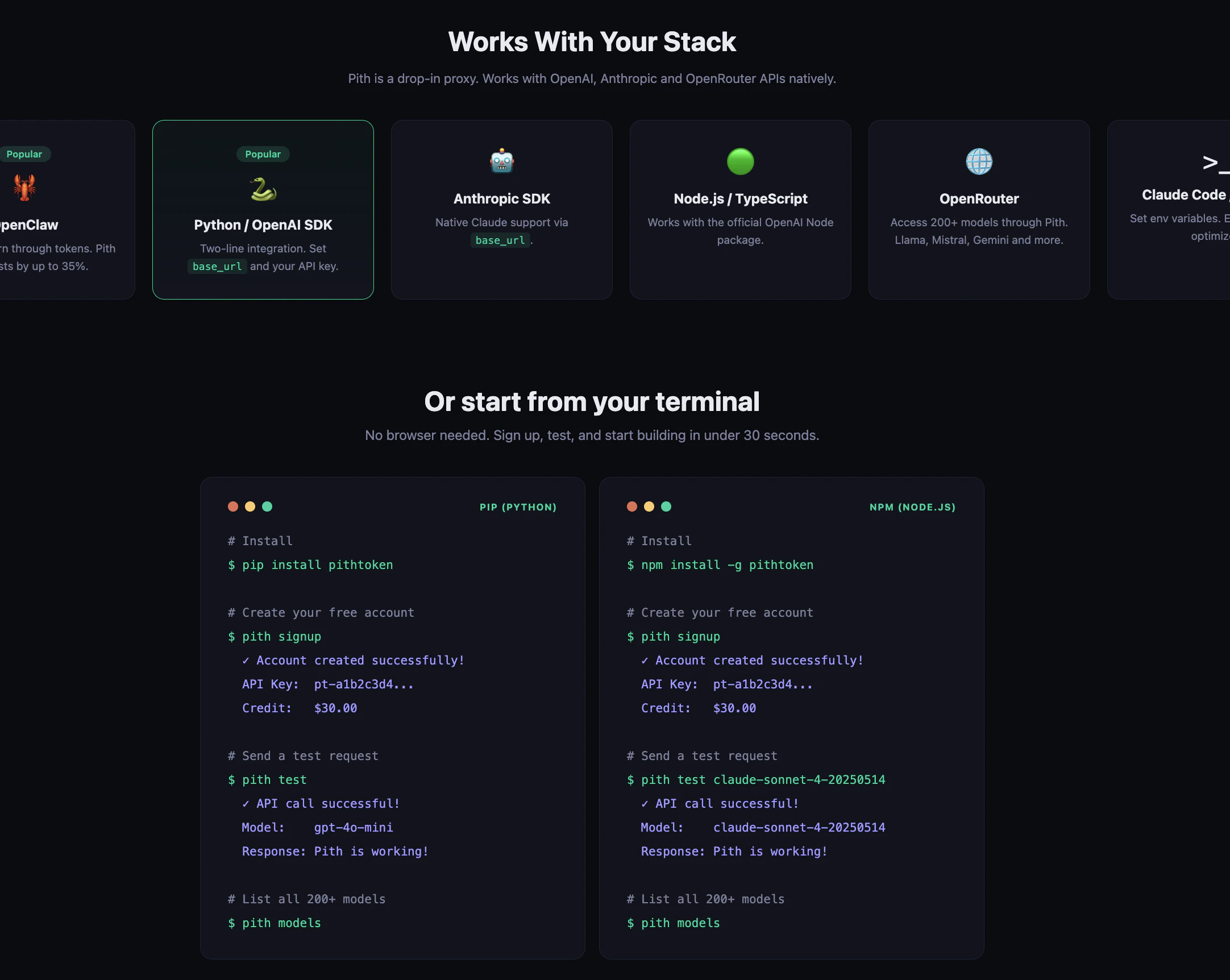 PithToken screenshot 1