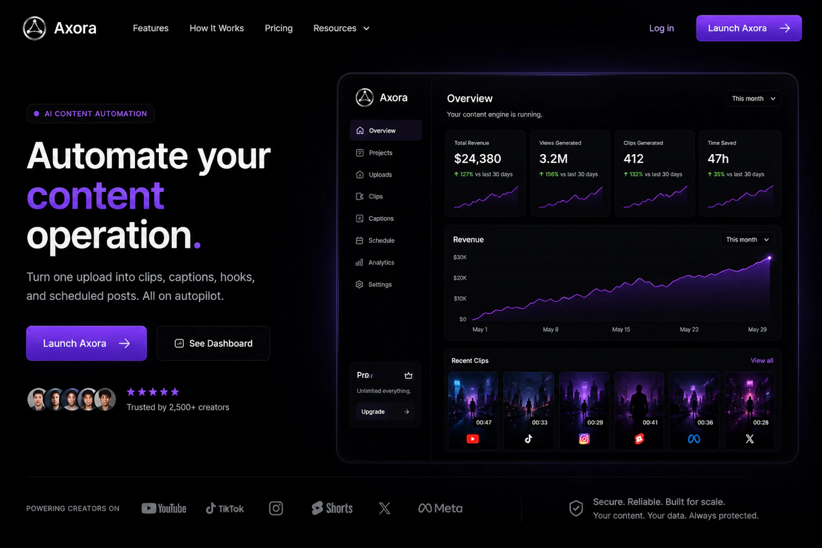 Axora screenshot 1