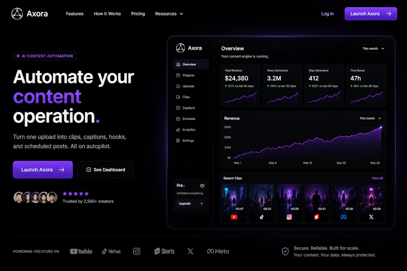 Axora screenshot 1