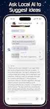 Nil - futuristic Matrix Chat client gallery image