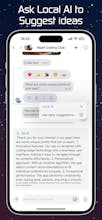 Nil - futuristic Matrix Chat client gallery image