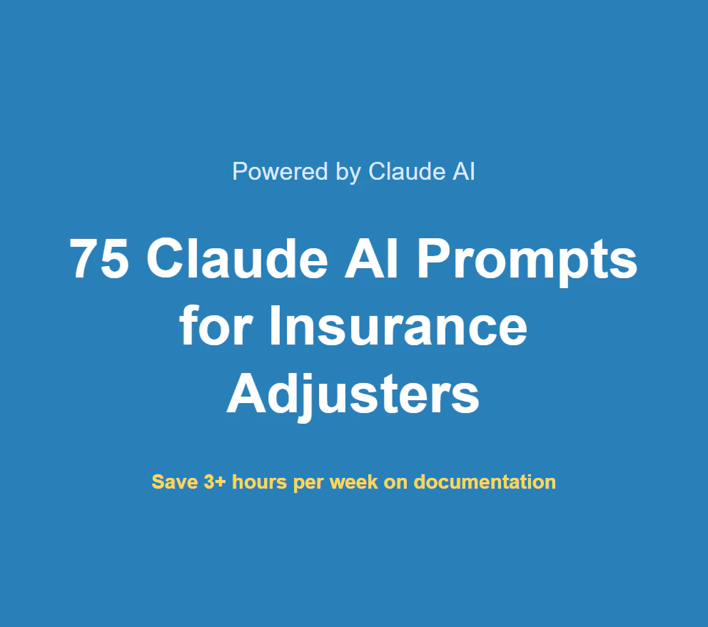 AI Prompts for Insurance Adjusters logo