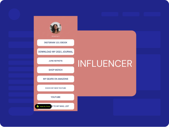 Carrd Biolink Template v.1.0 gallery image