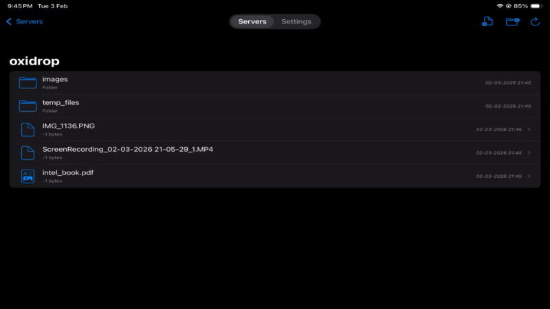 Oxidrop - Screenshot 2 showing product features and functionality