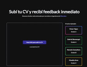 Resume checker gallery image