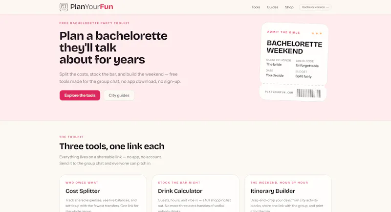 PlanYourFun screenshot 5