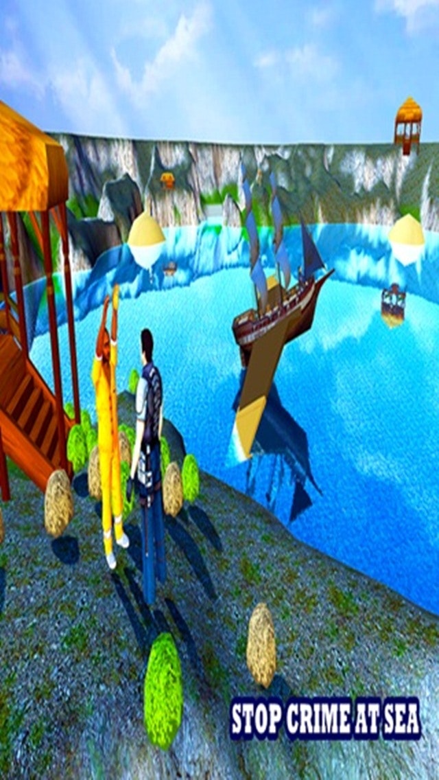 Flying Police Boat Simulator gallery image