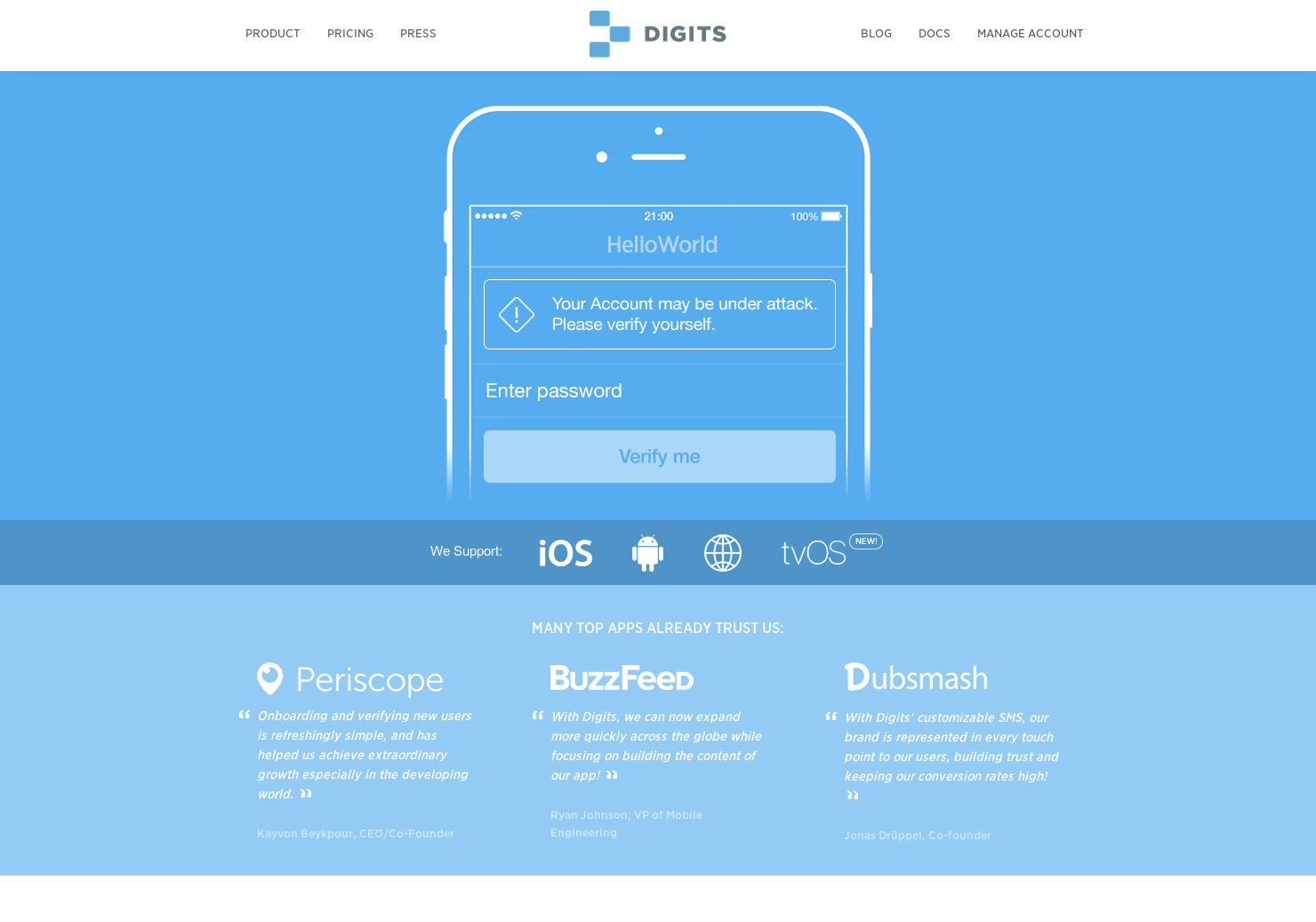 Digits (from Twitter)