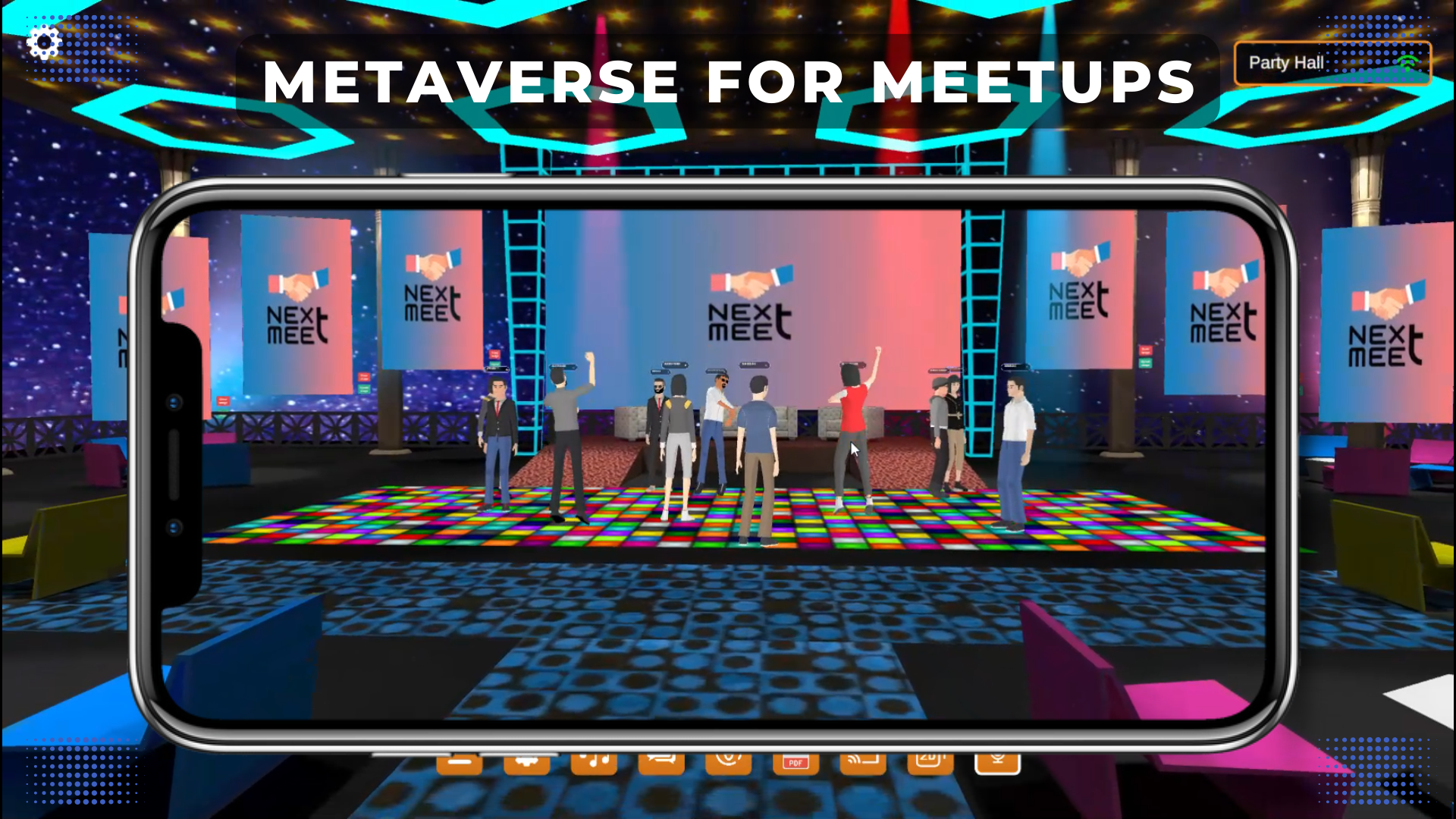 NextMeet® 코어 - 3D 아바타 기반 메타버 플랫폼 미디어 4
