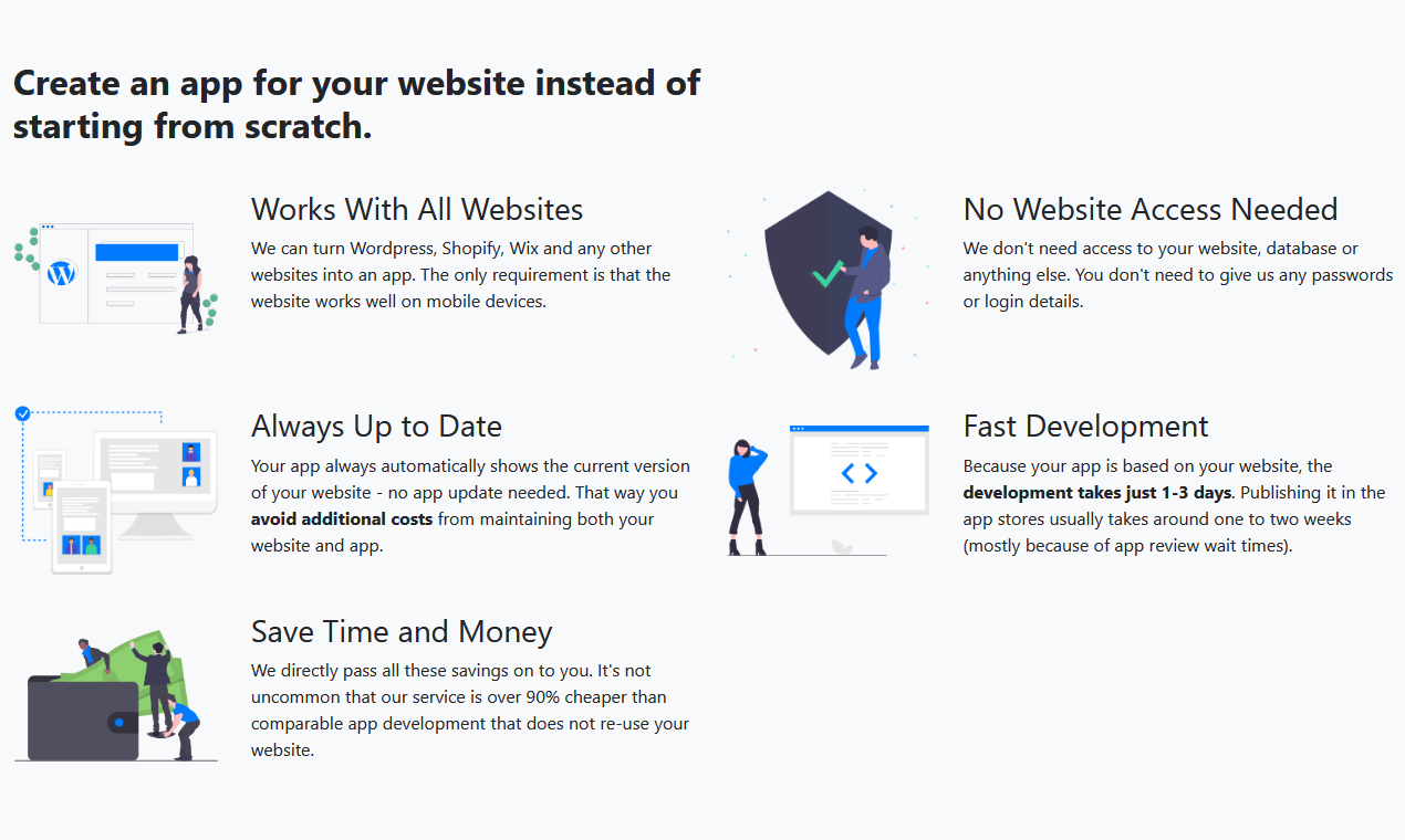 webtoapp.design 3.0 - Convierta su sitio web en una aplicación para Android e iOS media 4