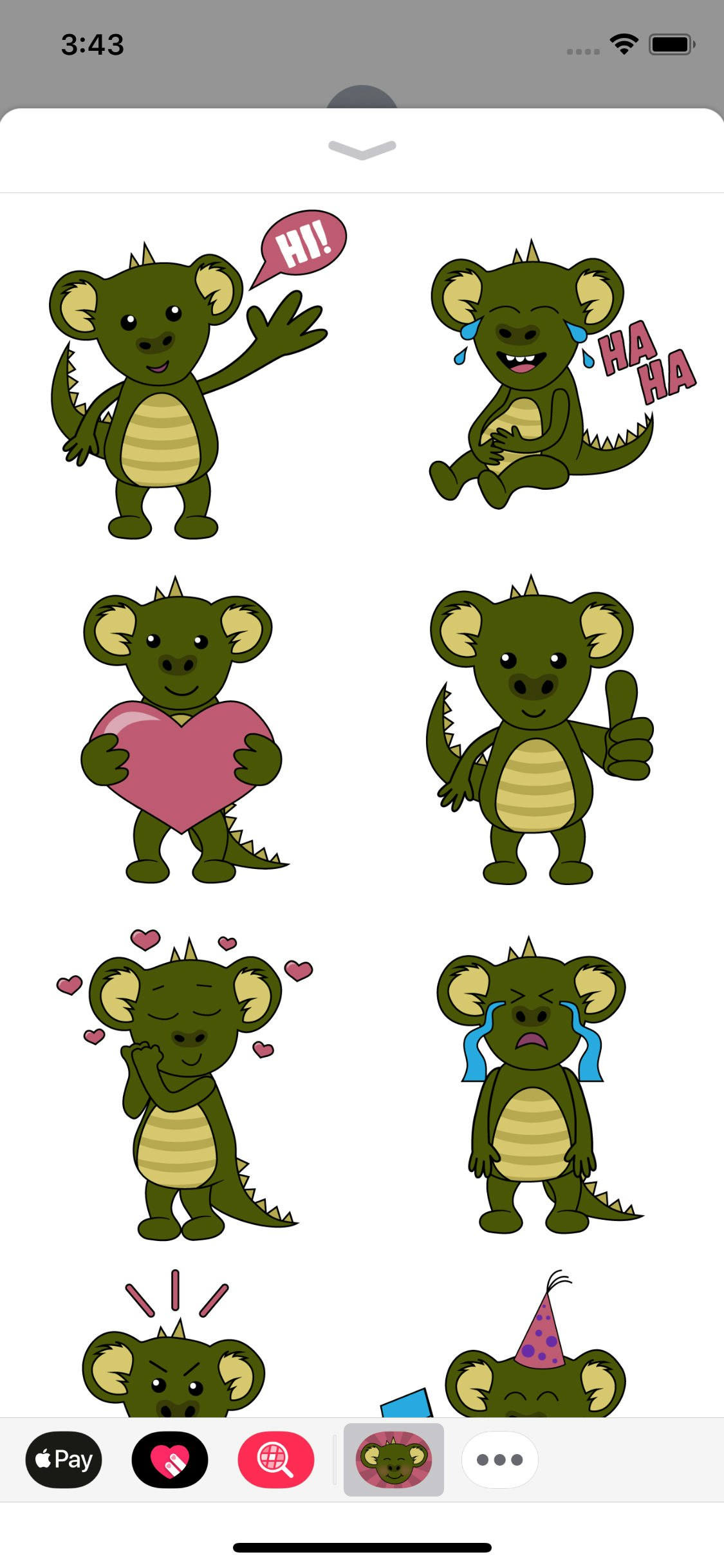 Monstapals Stickers for iMessage gallery image