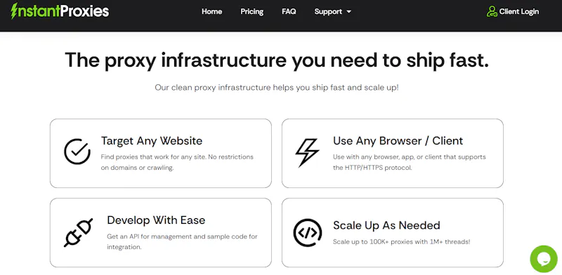 InstantProxies screenshot 2