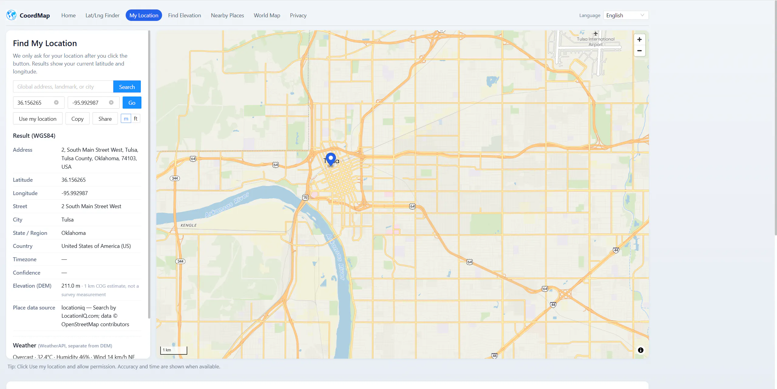 CoordMap gallery image