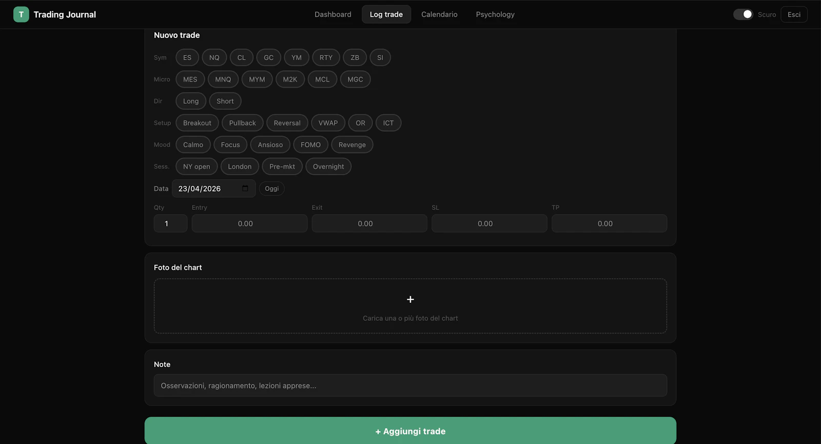 Trading Journal—AIpowered futurestracker screenshot 3