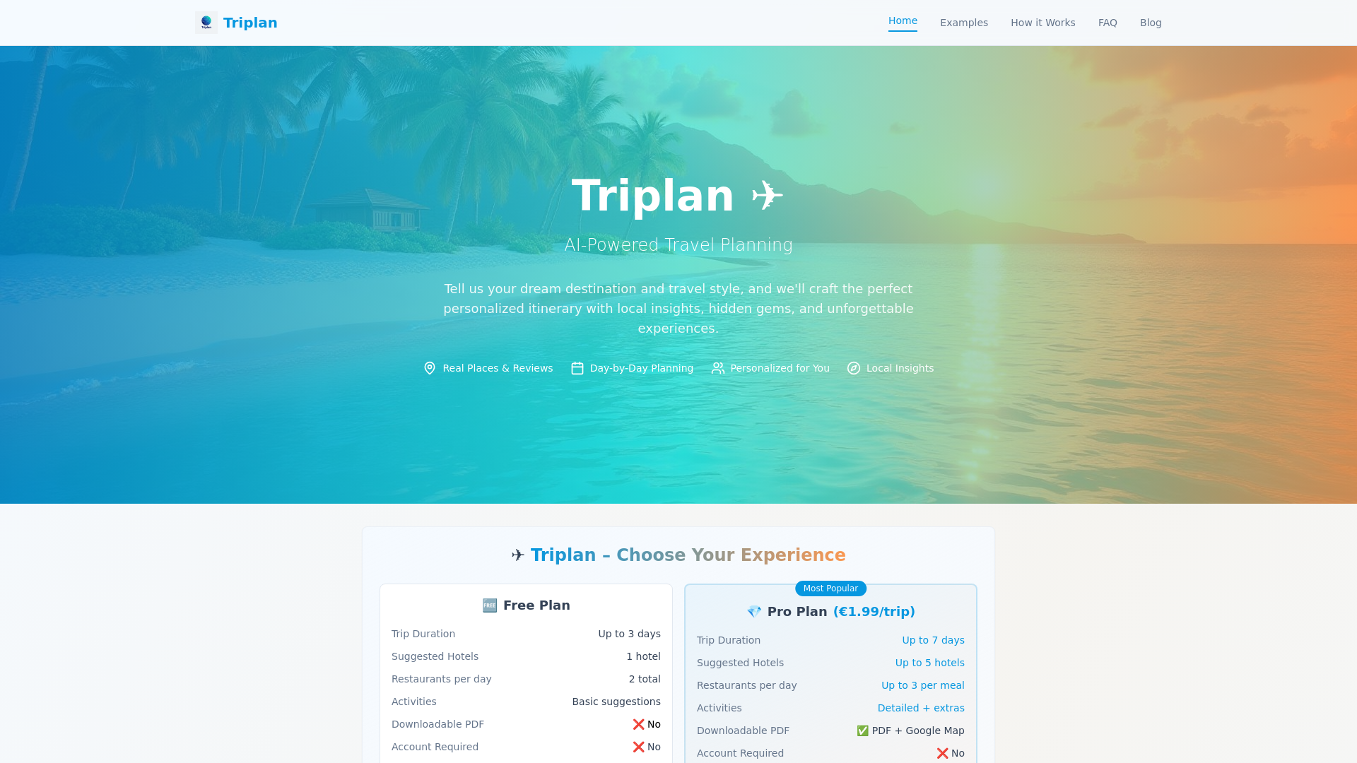 Triplan gallery image