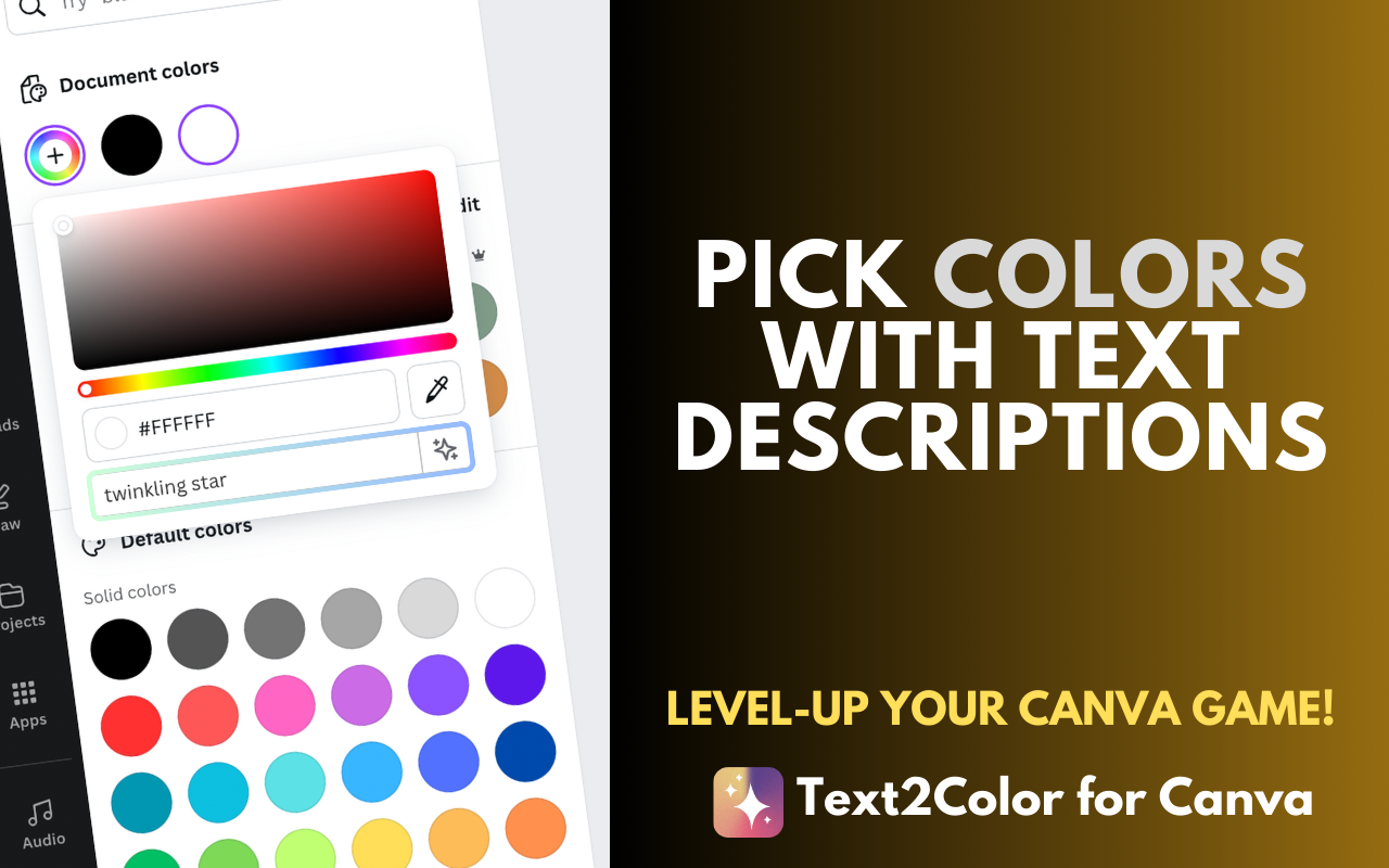 Text2Color 용 캔버 media 1