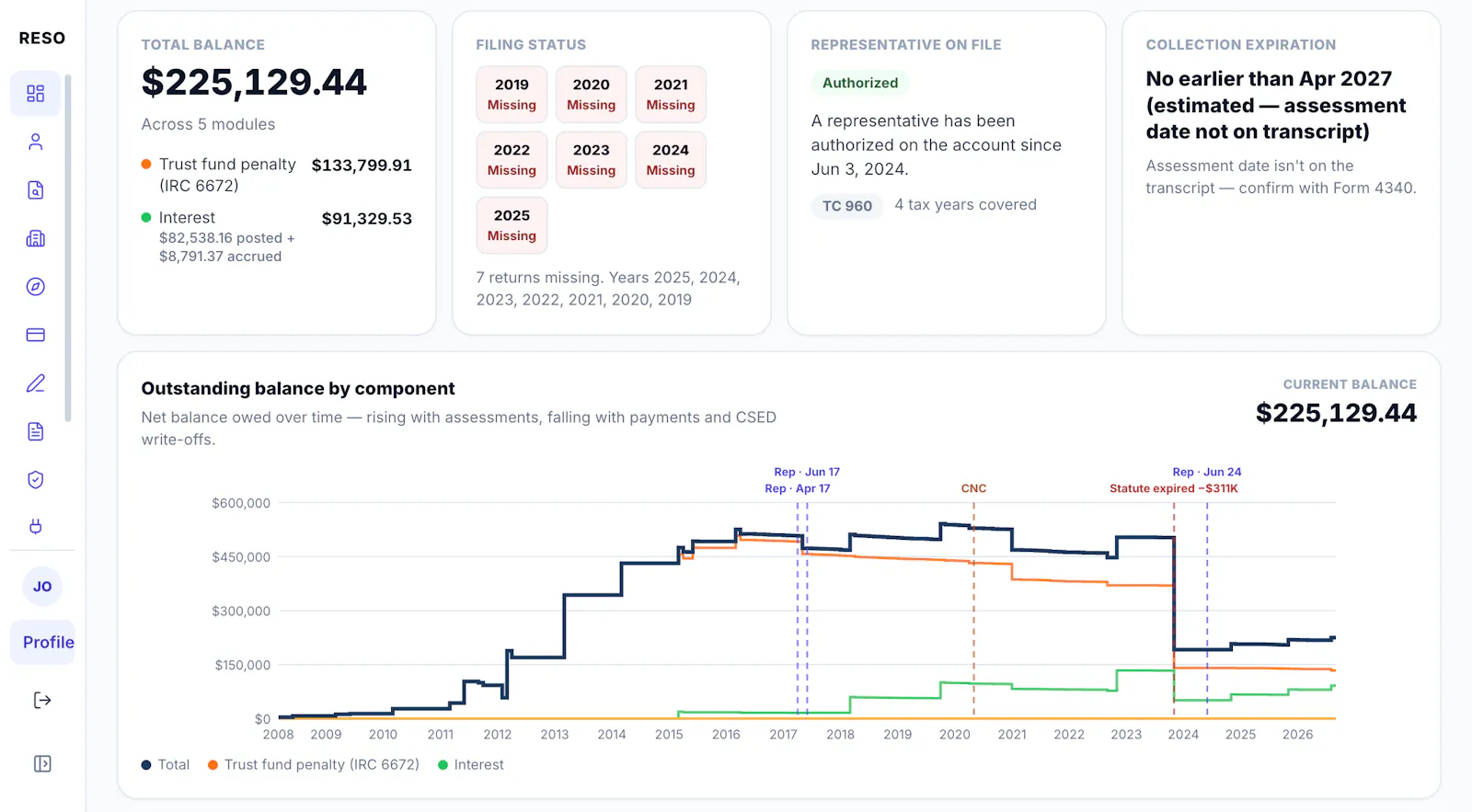 RESO.tax screenshot 3