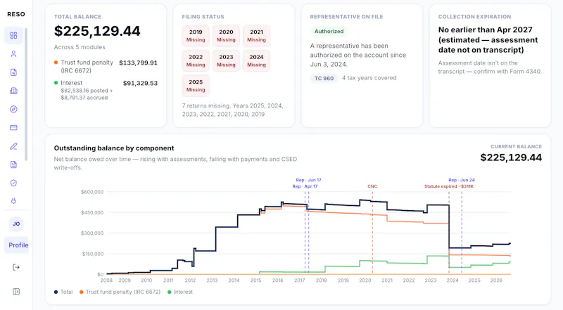 RESO.tax screenshot 3
