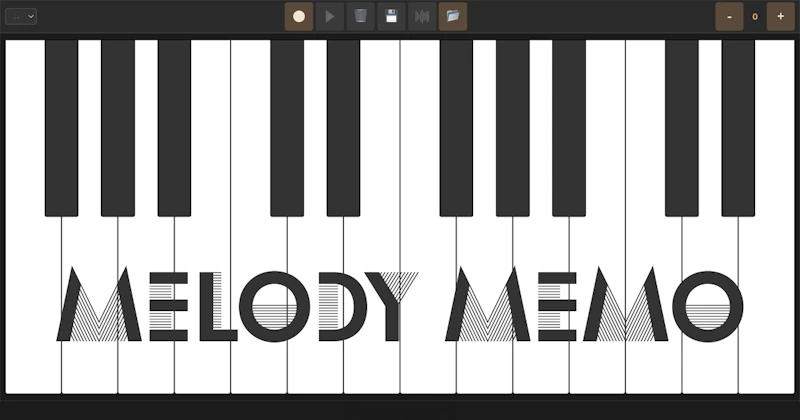 Melody Memo screenshot 1