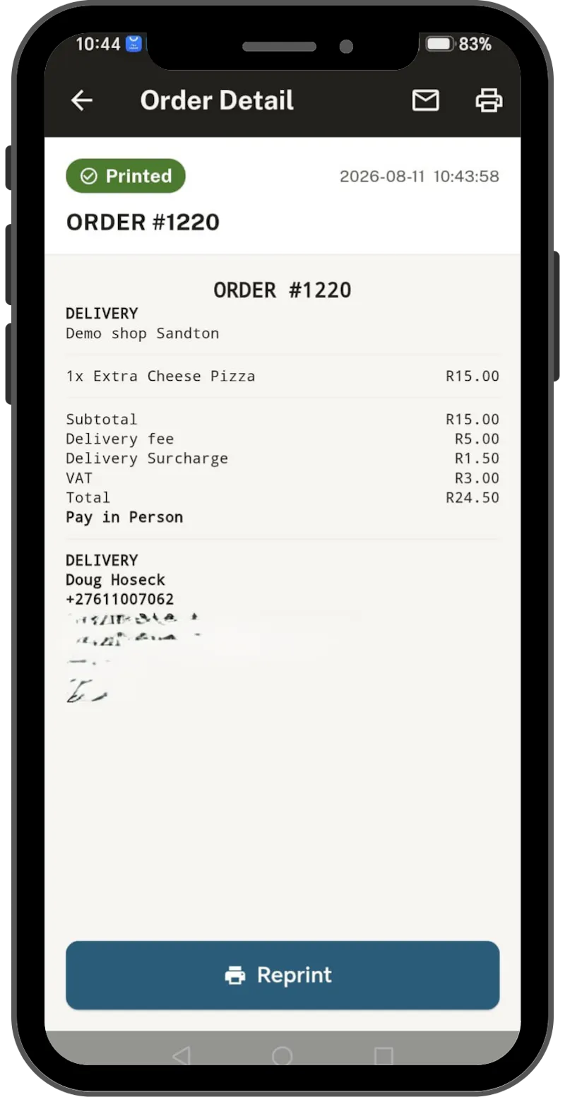 OrderPrint screenshot 8