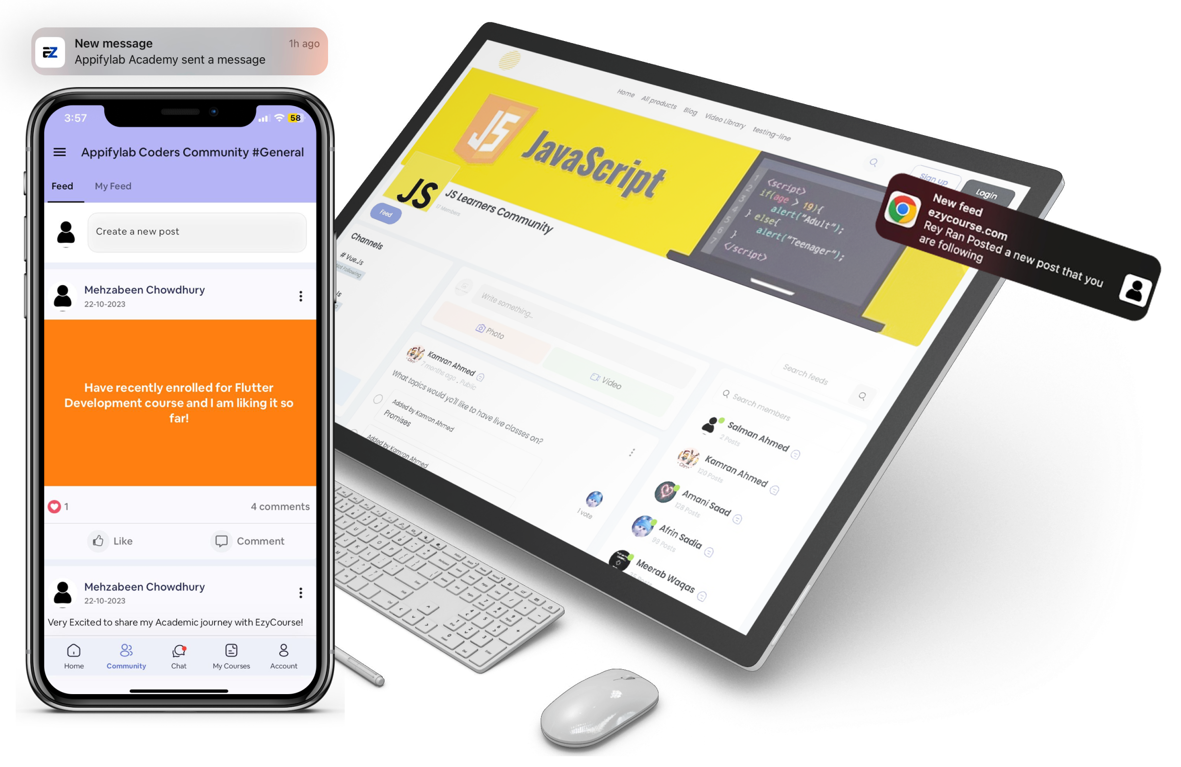 Ezycourse 2.0 - पैसा बनाने के लिए रचनाकारों के लिए सबसे अच्छा मंच मीडिया 4