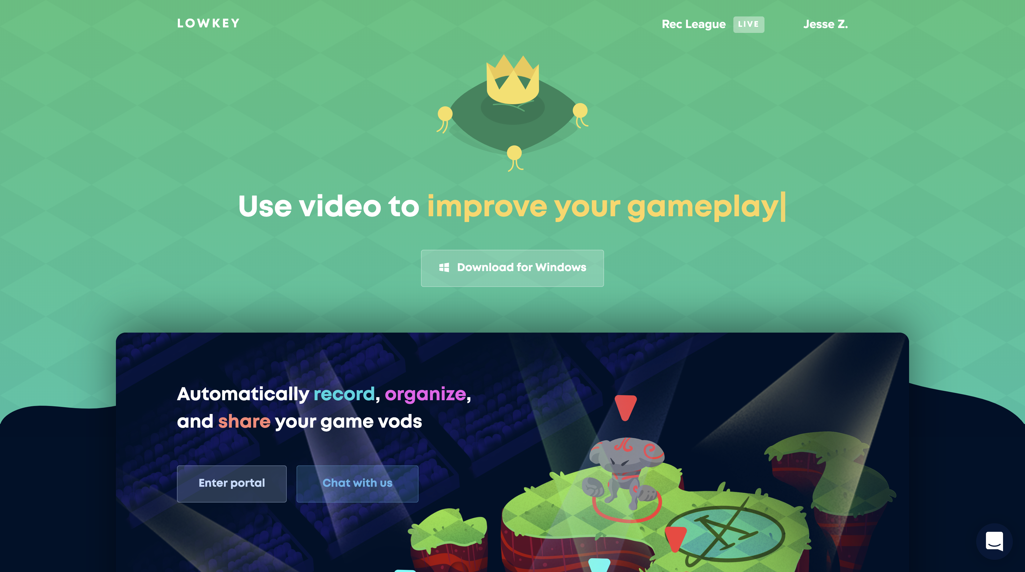 Lowkey.gg Highperformance automatic game recording (LoL, CSGO, etc