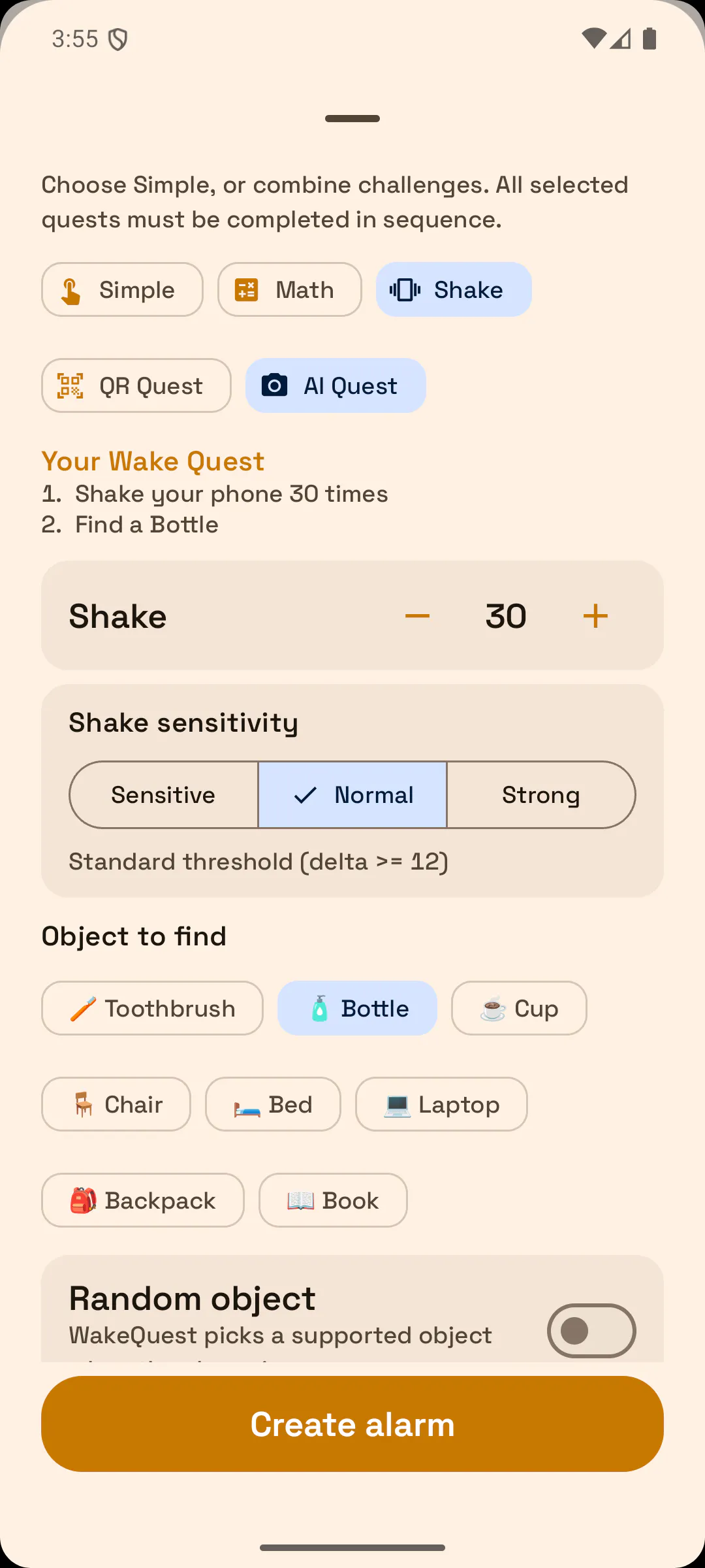 WakeQuest gallery image