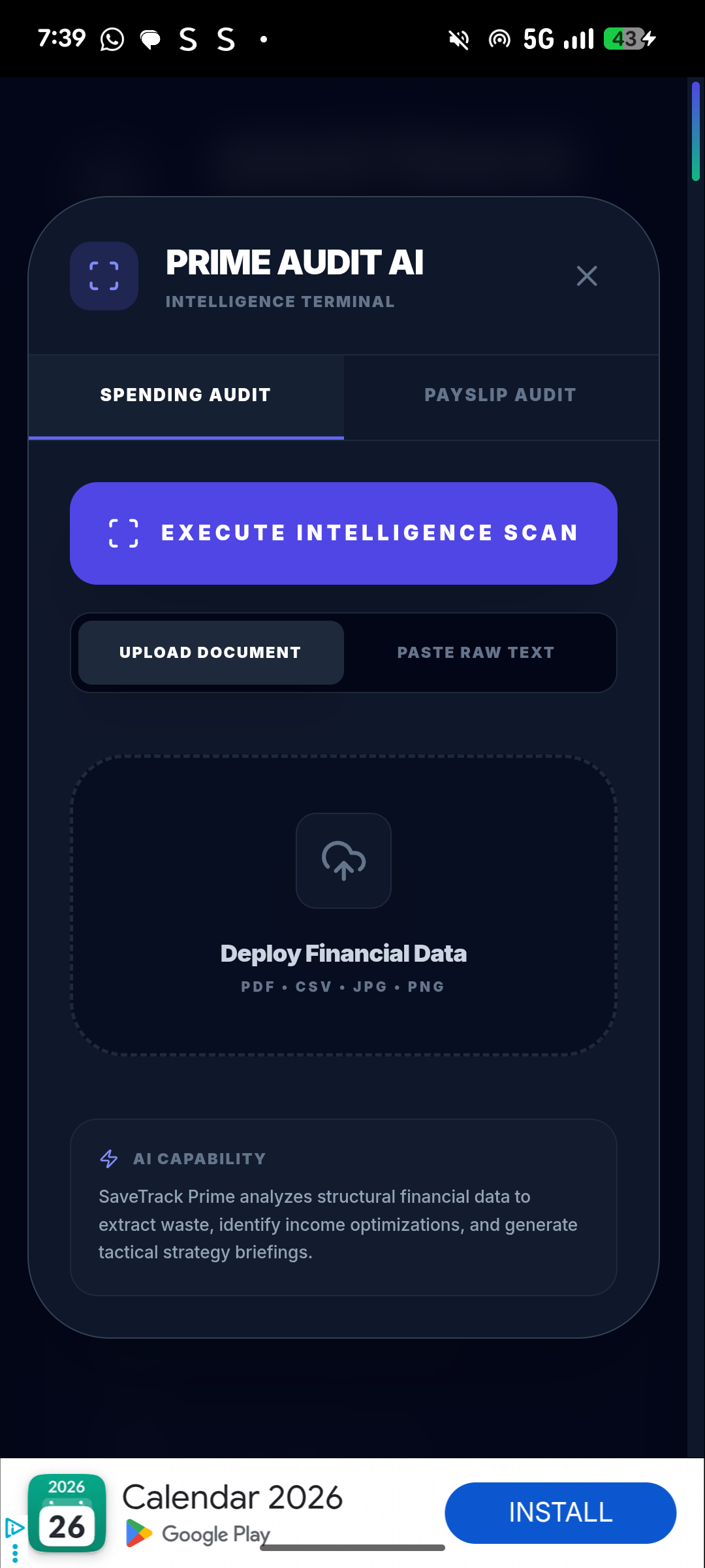 Savetrack  gallery image