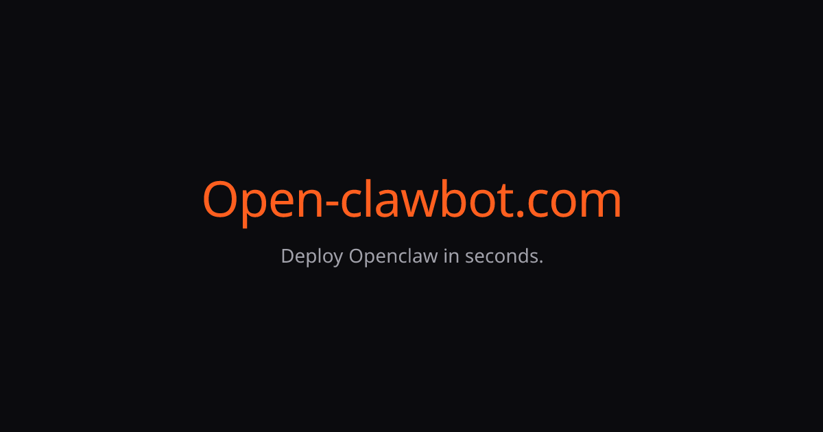 Open-clawbot.com gallery image