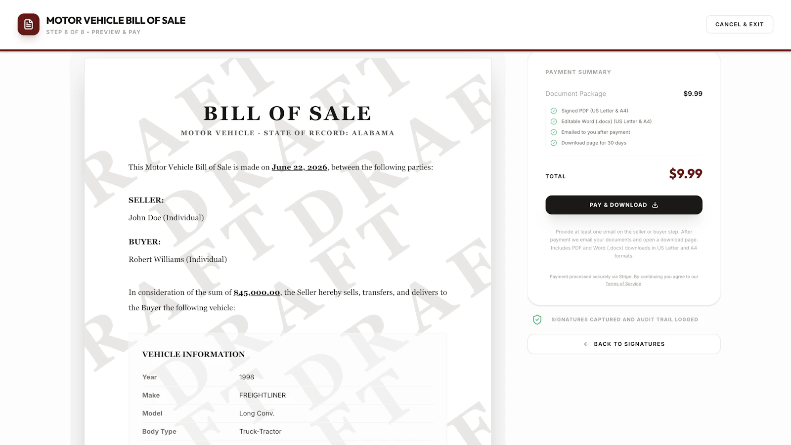 Bill and Sale screenshot 4