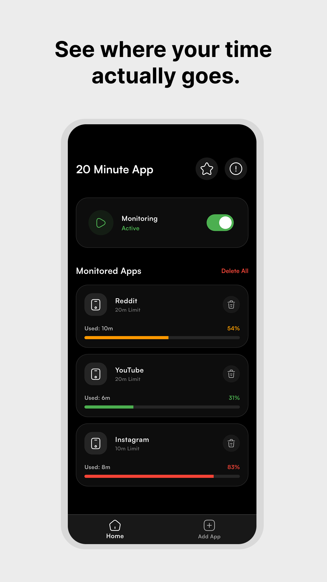 20 Minute App: Break Scrolling gallery image