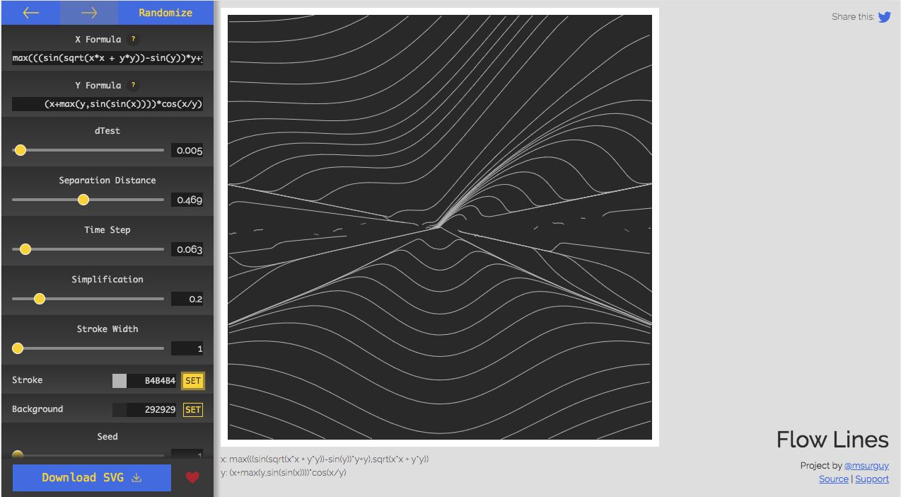 Flow Lines Image