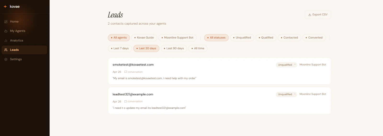 Kovae screenshot 4