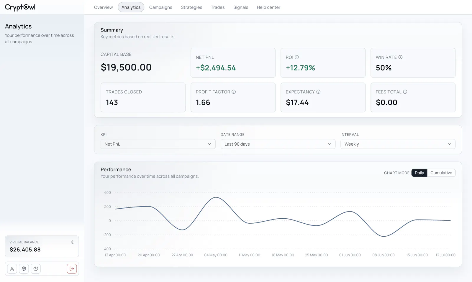 CryptOwl screenshot 2