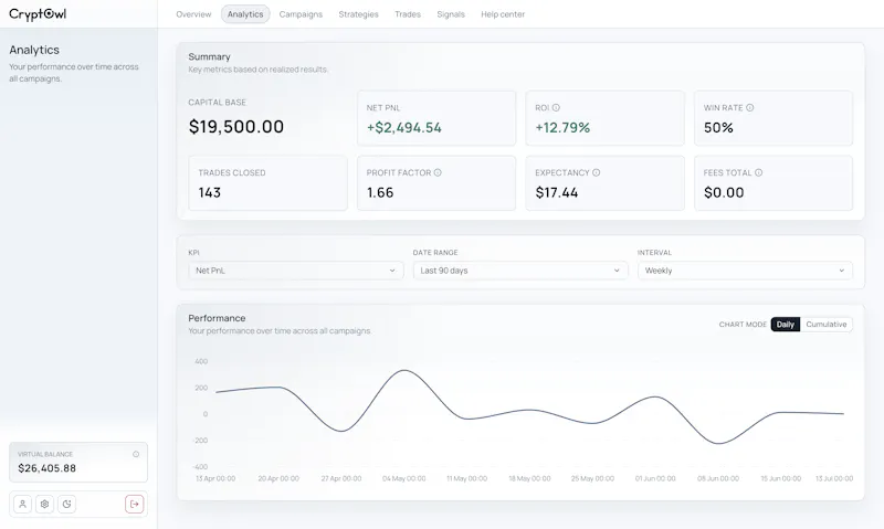 CryptOwl screenshot 2