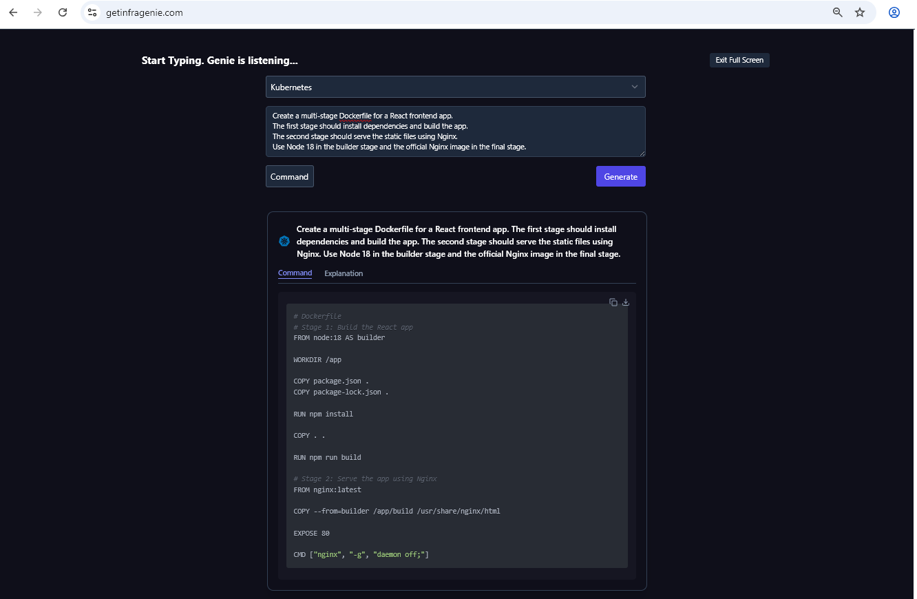 InfraGenie gallery image