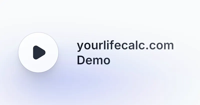 LifeCalc screenshot 1