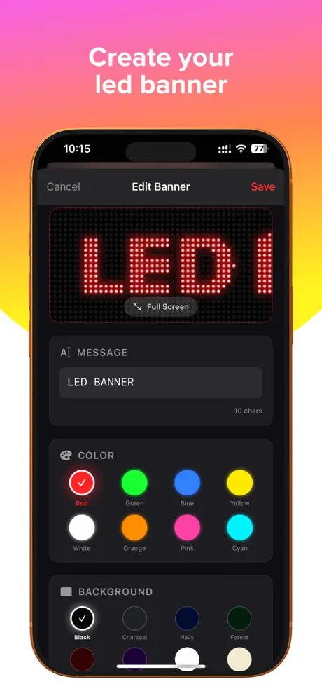 LED Banner Plus 截图 3