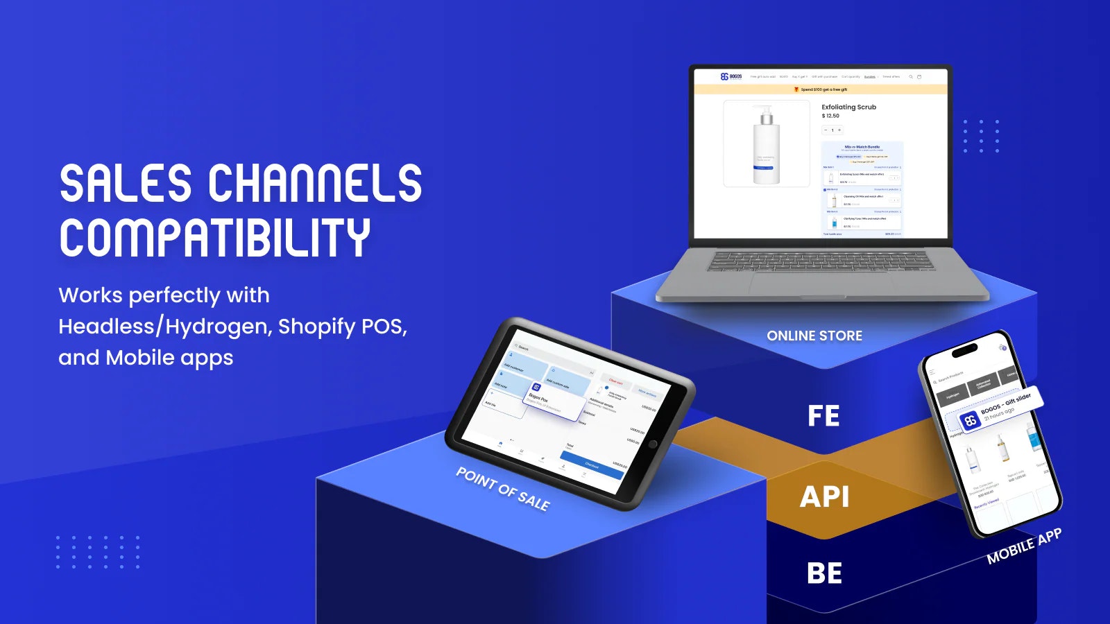 Bogos Shopify App Promotion - App Shopify per creare regalo, pacchetto, upsell e sconti gratuiti media 13