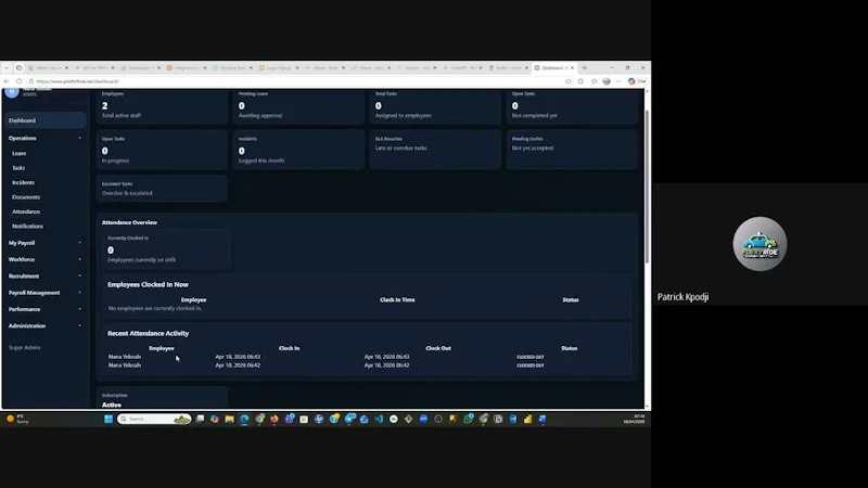 PMTHRFlow screenshot 1 (video preview)
