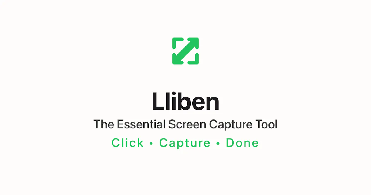 Lliben-Simple Screenshot Tool for Chrome