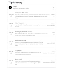 Trip Planner gallery image