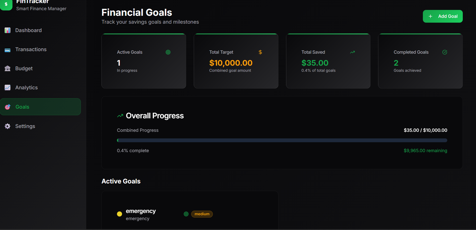 FinTracker gallery image