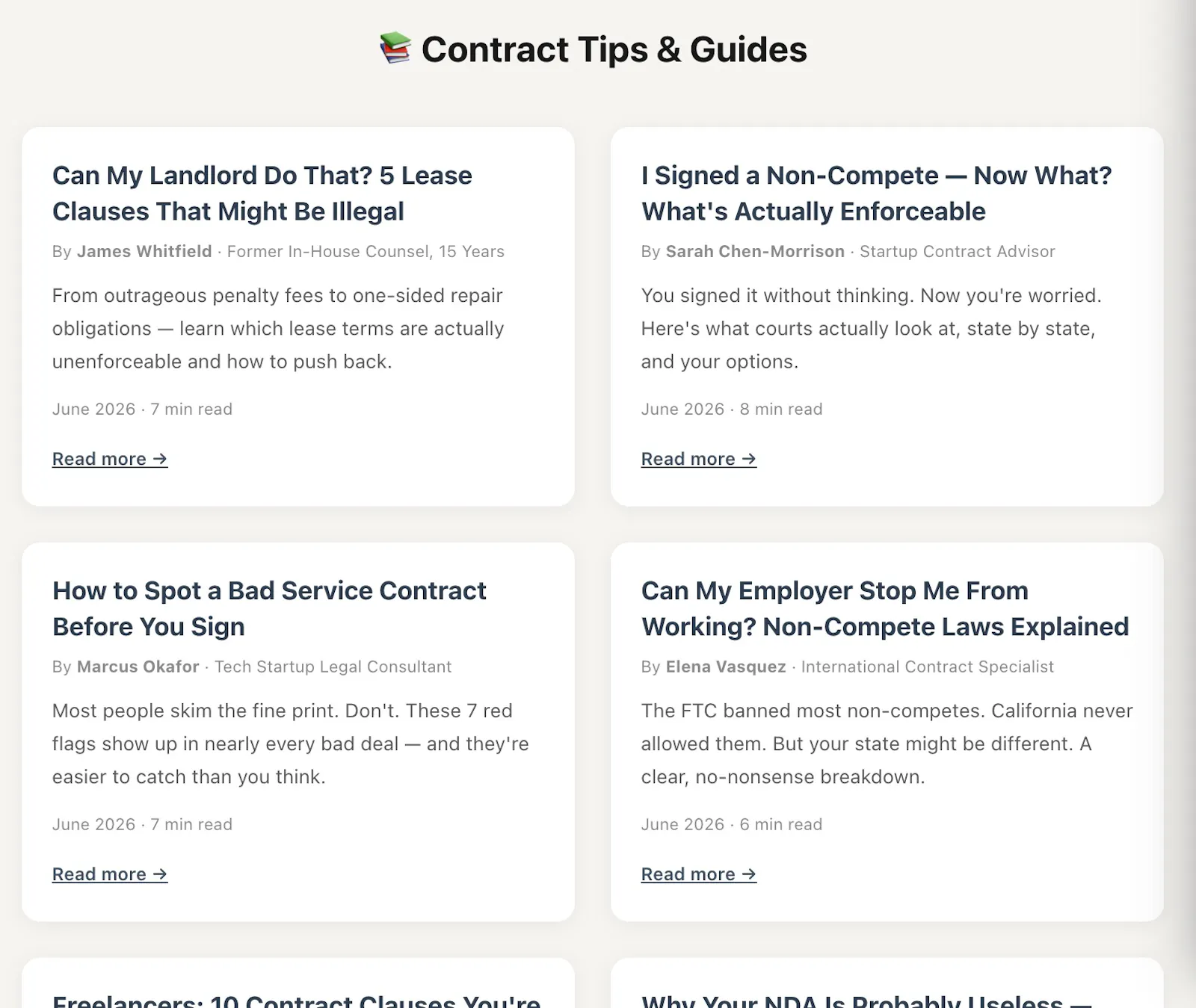 ContractReviewers screenshot 4