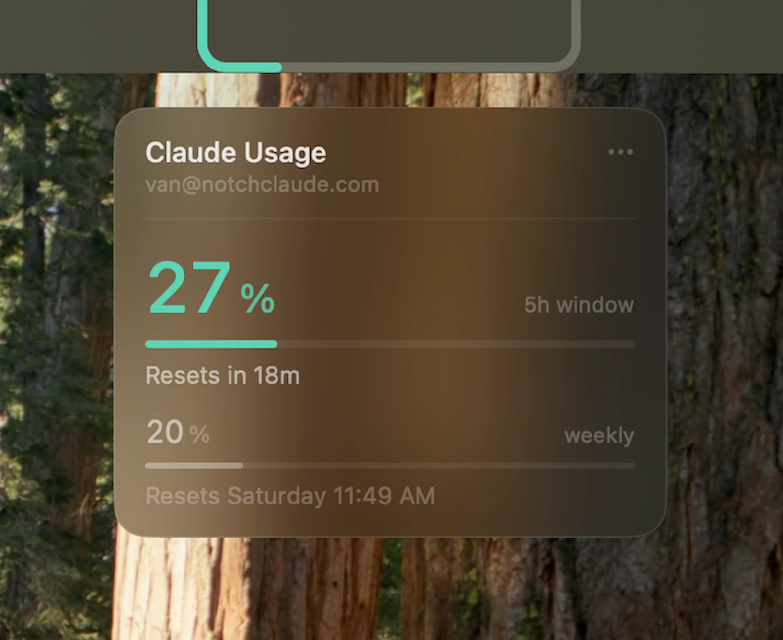 NotchClaude screenshot 2