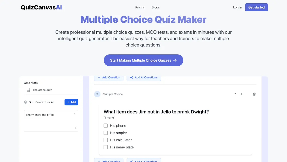 QuizCanvasAi