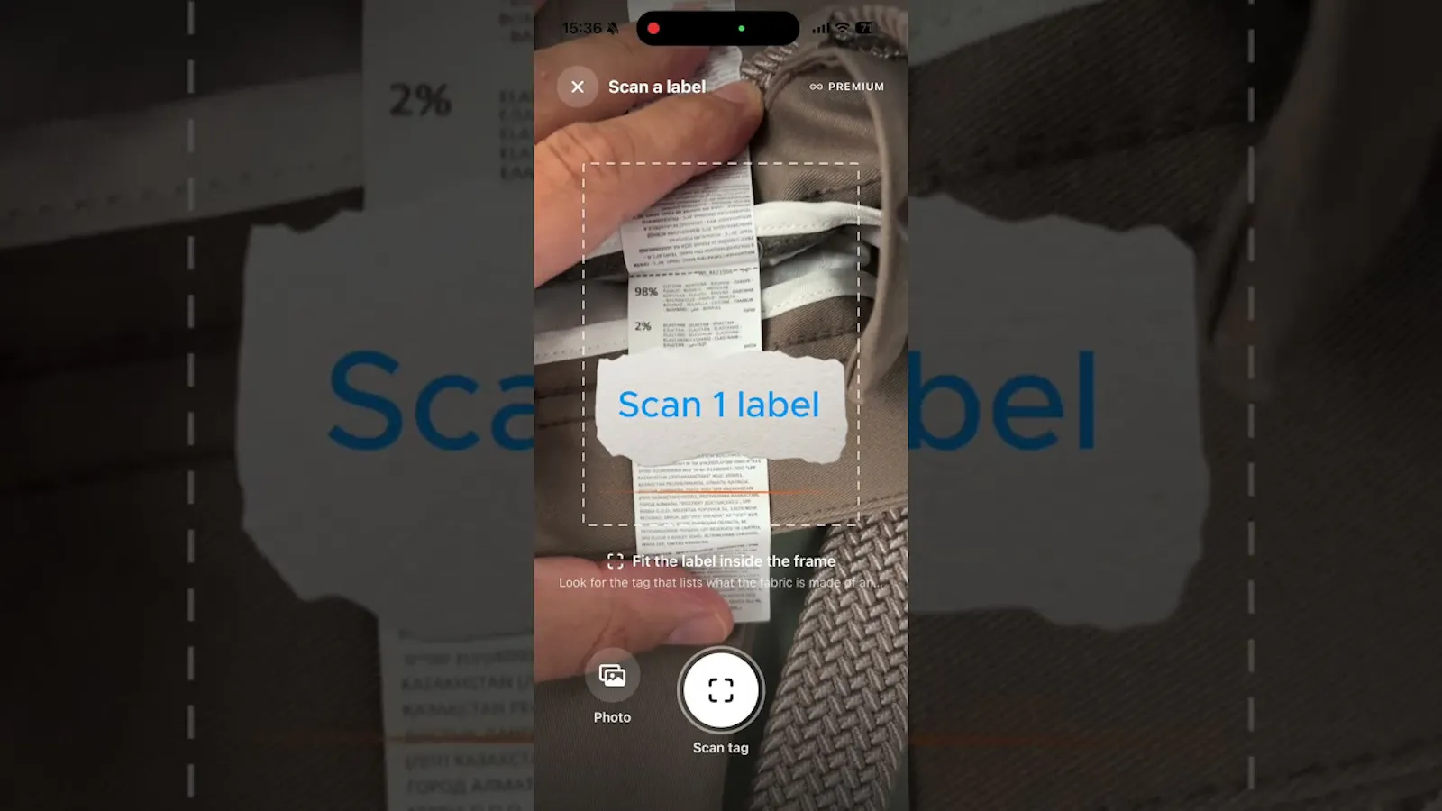 ClothTrace screenshot 1 (video preview)