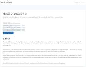 MJ Image Cropping Tool gallery image