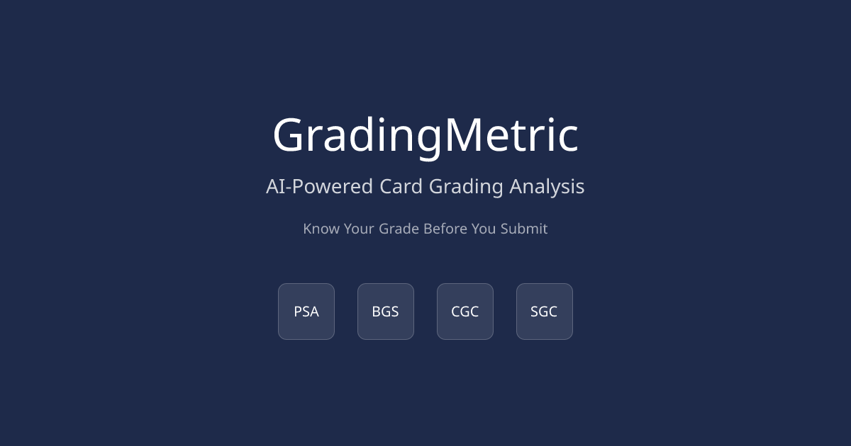 GradingMetric - Main product screenshot demonstrating key features and user interface